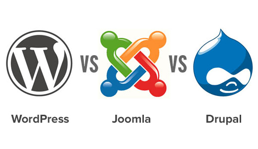 Wordpress vs Drupal vs Joomla